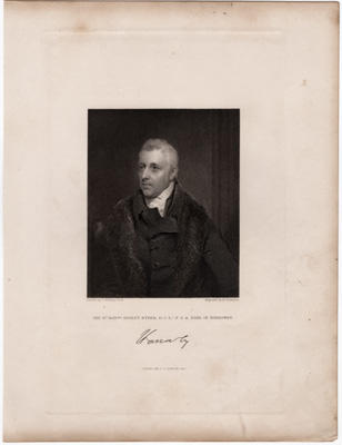 The Rt Hon Dudley Ryder, D.C.L., F.S.A., Earl of Harrowby